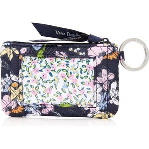 Vera Bradley Women's Cotton Zip Id Case Wallet